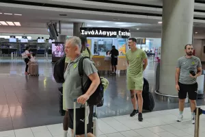 (ΦΩΤΟΣ/BINTEO kerkida) Πέταξε... για την πρόκριση η ΑΕΚ