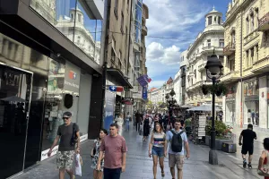 Κίνηση… στο Βελιγράδι (φώτος kerkida)