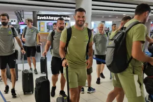 (ΦΩΤΟΣ/BINTEO kerkida) Πέταξε... για την πρόκριση η ΑΕΚ