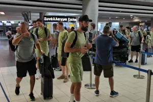 (ΦΩΤΟΣ/BINTEO kerkida) Πέταξε... για την πρόκριση η ΑΕΚ