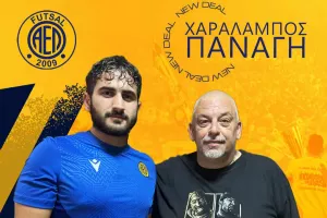 Στα γαλαζοκίτρινα ο Χαράλαμπος Παναγή