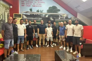 Συνάντηση με τους προπονητές της Ακαδημίας 
