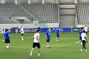(Βίντεο-Φώτος Kerkida) Προπόνηση του Ερυθρού Αστέρα στο "Αλφαμέγα"