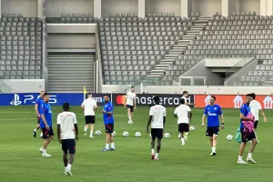 (Βίντεο-Φώτος Kerkida) Προπόνηση του Ερυθρού Αστέρα στο "Αλφαμέγα"