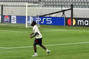 (Βίντεο-Φώτος Kerkida) Προπόνηση του Ερυθρού Αστέρα στο "Αλφαμέγα"