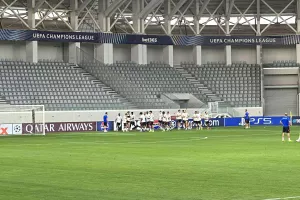 (Βίντεο-Φώτος Kerkida) Προπόνηση του Ερυθρού Αστέρα στο "Αλφαμέγα"