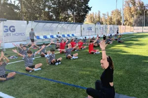 Yoga στο σημερινό πρόγραμμα της Ακαδημίας της Πάφου