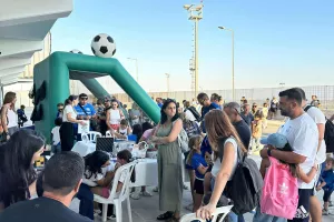 (Φώτος Kerkida) Εκδήλωση στην παρουσία του Βούρου 