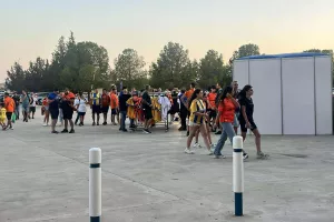 (Φώτος Kerkida) Πορτοκαλί... σκηνικό!