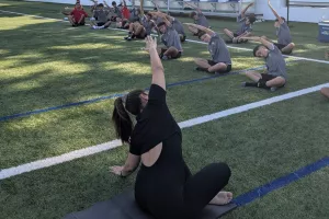 Yoga στο σημερινό πρόγραμμα της Ακαδημίας της Πάφου