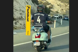 Με μοτοσυκλέτα...και Νταβίντ Λουίζ στο "Αλφαμέγα"!