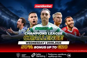 Champions League Challenge με ασύλληπτο και μοναδικό μπόνους που δεν χάνεται! 