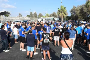 (Βίντεο-Φώτος Kerkida) Τα ΠΑΝΤΑ από την άφιξη του Νταβίντ Λουίζ!