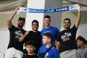 Φωτορεπορτάζ/ Οι Παφίτες... στα πλέι οφ του Τσάμπιονς Λιγκ