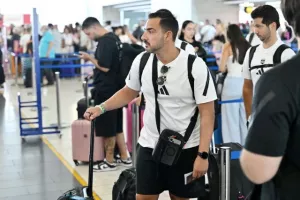 Στο αεροδρόμιο με Άρη για Αθήνα (φώτος/βίντεο kerkida)