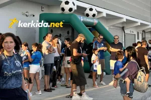 (Φώτος Kerkida) Εκδήλωση στην παρουσία του Βούρου 