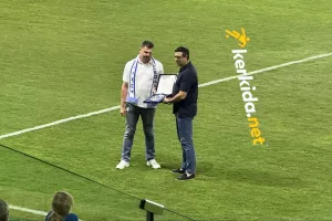 (Φώτος kerkida) Τίμησαν...Αντώνη Παναγίδη