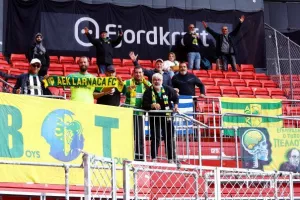 (ΦΩΤΟΣ) Οι ΑΕΚτζήδες στο "Brann Stadion"