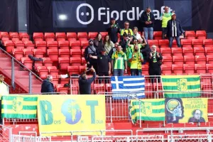 (ΦΩΤΟΣ) Οι ΑΕΚτζήδες στο "Brann Stadion"