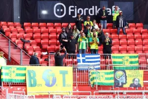 (ΦΩΤΟΣ) Οι ΑΕΚτζήδες στο "Brann Stadion"