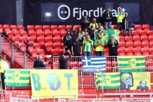 (ΦΩΤΟΣ) Οι ΑΕΚτζήδες στο "Brann Stadion"