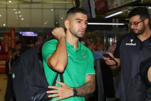 ΦΩΤΟΣ από την αναχώρηση για Αζερμπαϊτζάν 