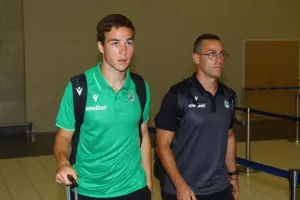ΦΩΤΟΣ από την αναχώρηση για Αζερμπαϊτζάν 