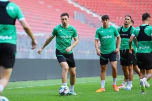 Η προπόνηση της Ομόνοιας στο "Wörthersee Stadion" (Φώτος)