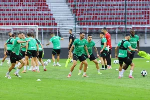 Η προπόνηση της Ομόνοιας στο "Wörthersee Stadion" (Φώτος)