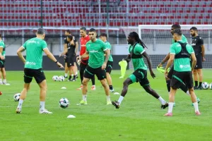 Η προπόνηση της Ομόνοιας στο "Wörthersee Stadion" (Φώτος)