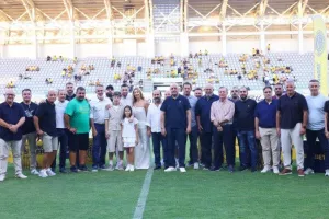 (Φώτος/Βίντεο kerkida) Τίμησαν τον Τρισκόφσκι