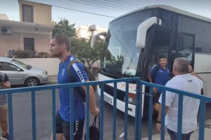 (ΦΩΤΟΡΕΠΟΡΤΑΖ-ΒΙΝΤΕΟ) Η άφιξη της Ομόνοιας Αρ. 