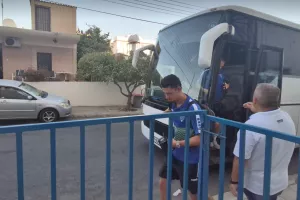 (ΦΩΤΟΡΕΠΟΡΤΑΖ-ΒΙΝΤΕΟ) Η άφιξη της Ομόνοιας Αρ. 