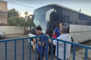 (ΦΩΤΟΡΕΠΟΡΤΑΖ-ΒΙΝΤΕΟ) Η άφιξη της Ομόνοιας Αρ. 