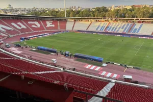 Η προπόνηση της Πάφου στο "Rajko Mitić Stadium" (Φώτος/Βίντεο Kerkida)