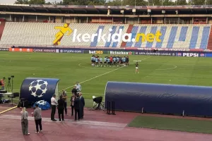Η προπόνηση της Πάφου στο "Rajko Mitić Stadium" (Φώτος/Βίντεο Kerkida)