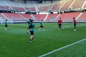 Η προπόνηση της Ομόνοιας στο "Wörthersee Stadion" (Φώτος)