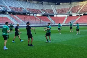 Η προπόνηση της Ομόνοιας στο "Wörthersee Stadion" (Φώτος)