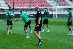 Η προπόνηση της Ομόνοιας στο "Wörthersee Stadion" (Φώτος)