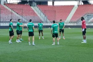 Η προπόνηση της Ομόνοιας στο "Wörthersee Stadion" (Φώτος)