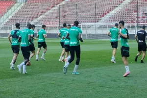 Η προπόνηση της Ομόνοιας στο "Wörthersee Stadion" (Φώτος)