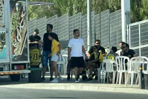 Από... πολύ νωρίς οι ΑΕΚτζήδες! (Φώτος Kerkida)