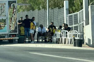 Από... πολύ νωρίς οι ΑΕΚτζήδες! (Φώτος Kerkida)