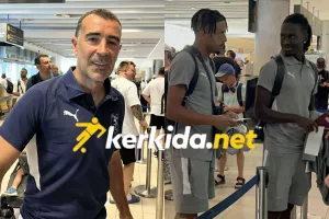 (Φώτος Kerkida) Έφτασε... η αποστολή της Πάφος FC