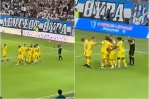 Πανηγύρισαν μπροστά στους Απολλωνίστες - Παρατηρήσεις από ρεφ (Βίντεο Kerkida)