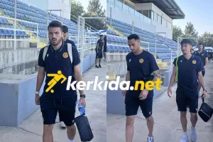 ΑΦΙΞΗ παικτών της ΑΕΛ στο Δασάκι/ΦΩΤΟΣ-kerkida