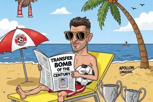 (Απόλλων) Kάνουν... σάτιρα με τον Jahanbakhsh στο Ιράν