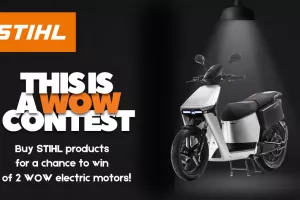 Μεγάλος Διαγωνισμός STIHL: Κερδίστε μία από τις 2 ηλεκτρικές μοτόρες WOW 775!