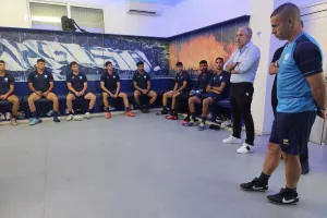 K21/Προπόνηση στην παρουσία του Προέδρου Εθνικών ομάδων (φώτος)