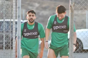 "Πράσινα" κλικς από την προπόνηση